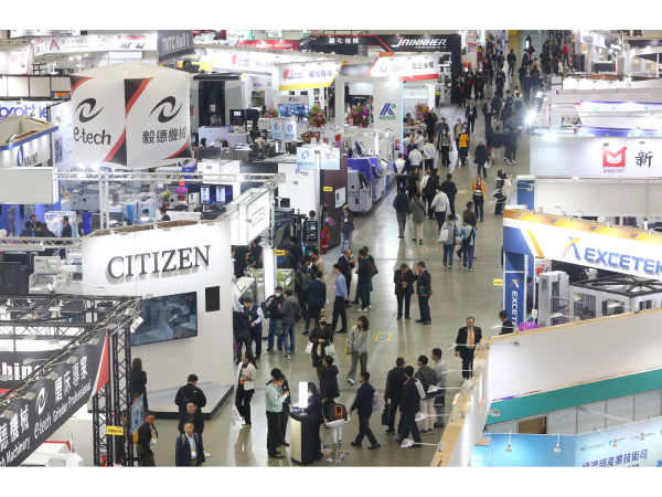 TIMTOS 展場參觀人潮絡繹不絕。